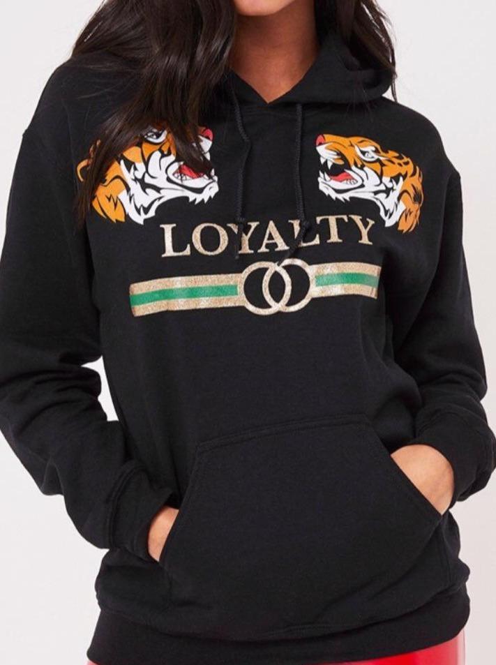 Black Tiger Hoodie