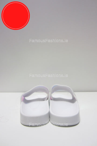 White Reflective Slider